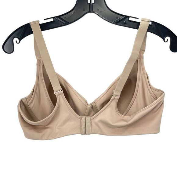 Playtex Womens Maternity Breastfeeding Bra Adjustable Lace Trim 40B/C Beige - Picture 3 of 9